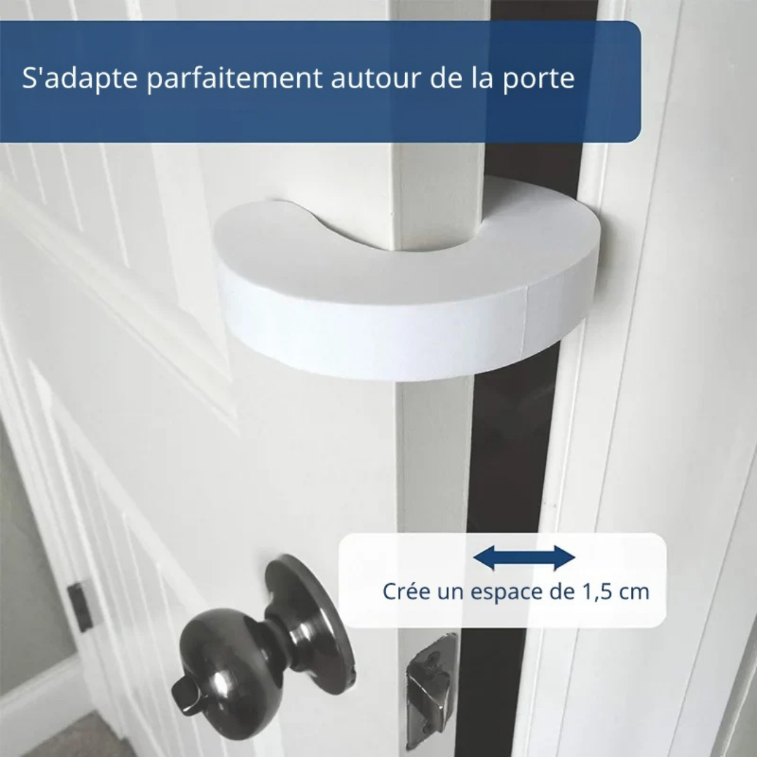 Bloque-Porte de Sécurité "Anti-Pincement" ( Lot de 4) ✨