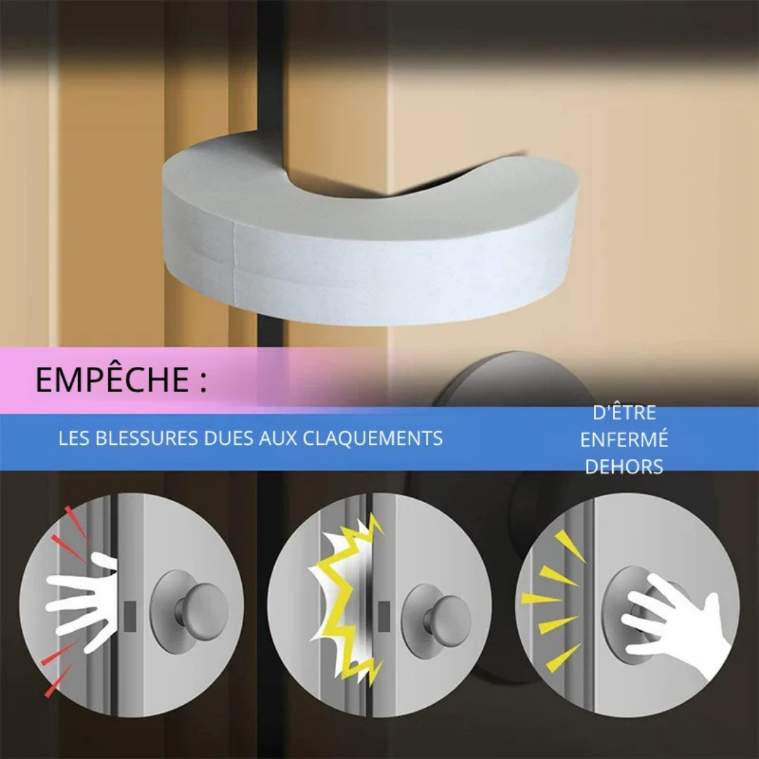 Bloque-Porte de Sécurité "Anti-Pincement" ( Lot de 4) ✨